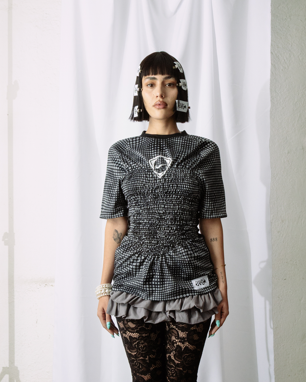 Jersey Nayeli [negro+gris]